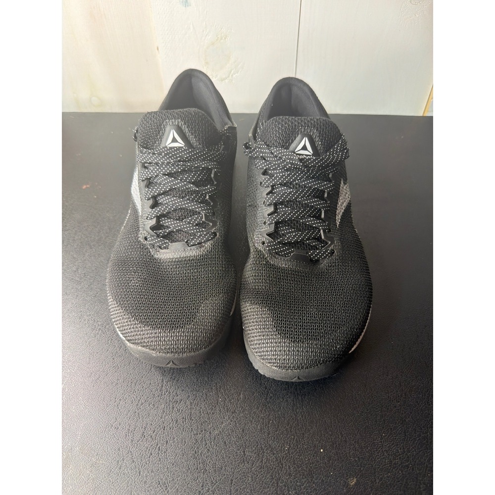 Reebok Mens Black Mesh CrossFit Nano 9 Training Shoes FU6830 Size 9.5